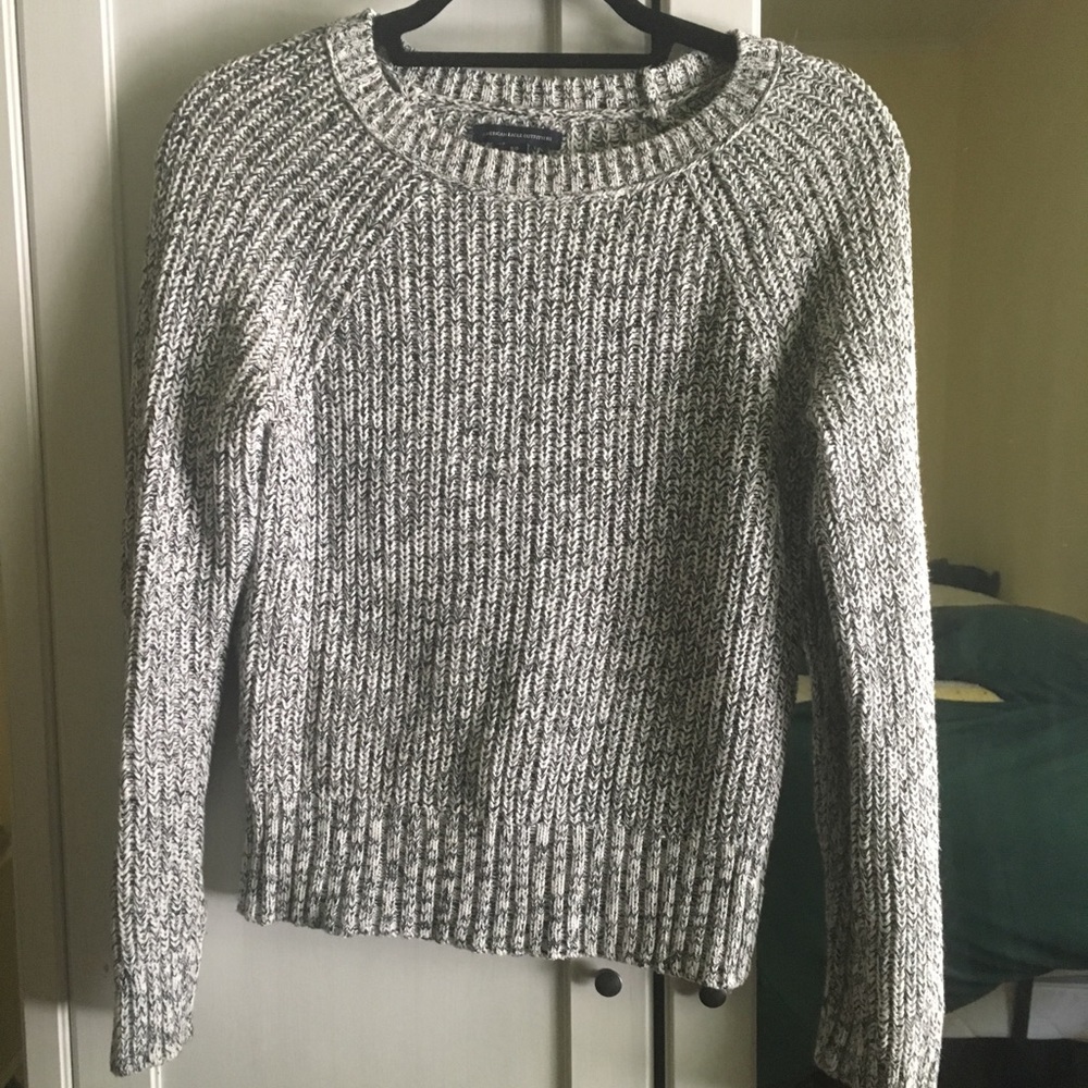 Cable knit sweater